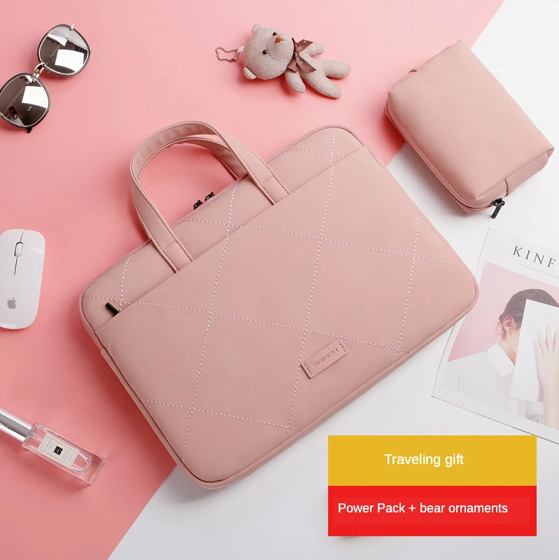 

Laptop bag Macbook Apple one-shoulder gift bag with liner