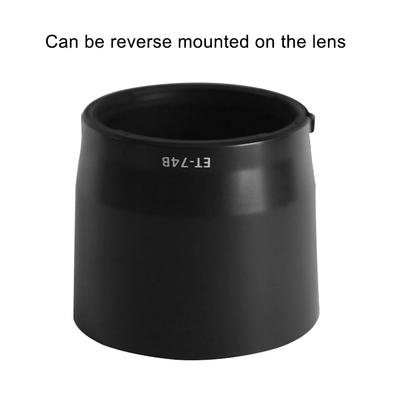Circular Camera Lens Hood for Canon ET-74B EF 70-300mm f/4-5.6 IS II JHP-Best