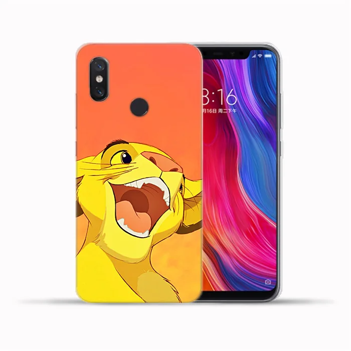 3 Мягкий силиконовый чехол из ТПУ с изображением короля льва для Coque Xiaomi mi A1 A2 mi 8 Lite 9, чехол для Red mi Note 5 4 4X 4A 6A 5 Plus 6 7 8 Pro - Цвет: 3