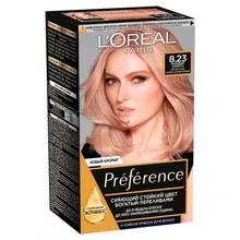 Краска для волос Стойкая L'Oreal Paris, оттенок 8.23, Розовое Золото