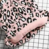 Ladies winter leopard hat fashion women wool warm knitted hats animal print beanies cap gorros mujer invierno thicken bonnet 3