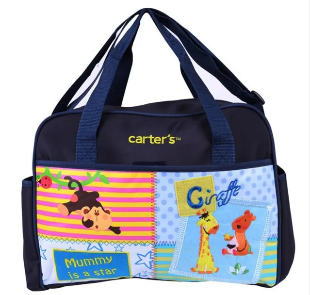 

New Style Fashion Diaper Bag Multi-functional Large-Volume-Style Caters Shoulders And One Shoulder Handbag Mom Bao