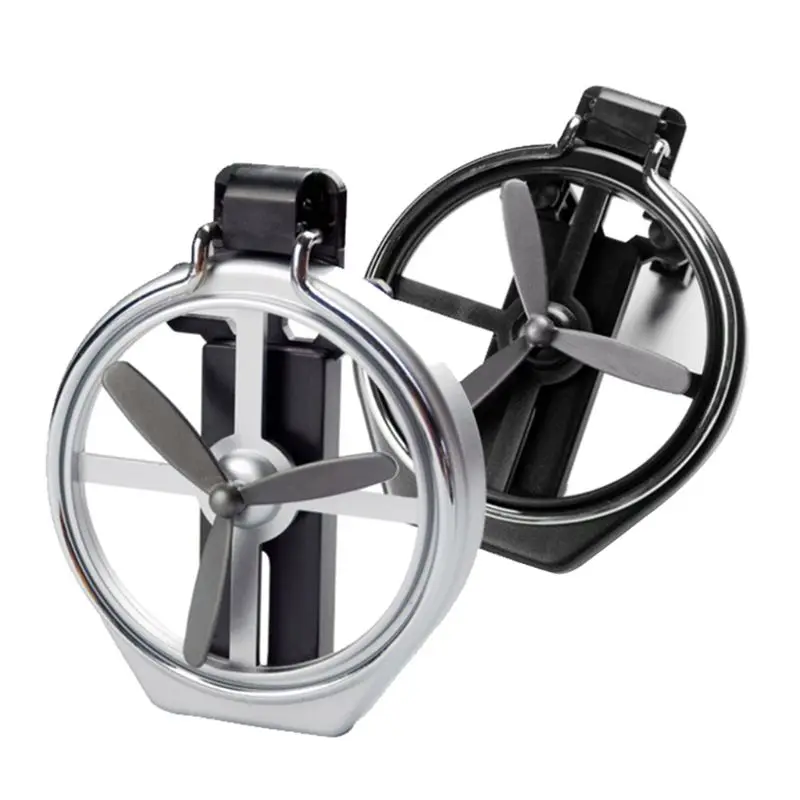 

Plastic Car Air Conditioning Outlet Water Cup Bottle Drink Holder Folding Fan