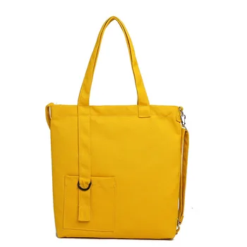 

Canvas Women's Bag Messenger Bag 2020 New Student Large Capacity One Shoulder Canvas Bag Solid Color Fashion Women's Bag