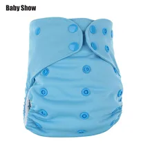 Couches écologiques pour bébés de 1 à 3 ans, lavables et anti fuite, réglables, en tissu de dessin animé, pour enfants 