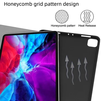 

Wireless Keyboard for 2020 iPad Pro 11 Inch Case + Touch-Keyboard 2 in 1 ic Leather Case