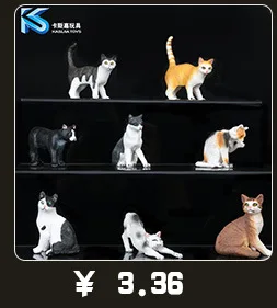 Модель диких животных, одноцветная модель, детская игрушка, модель для питомца, 4 варианта выбора, маленькая свинья, лиса