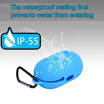 

Wireless Bluetooth Silicone Earphone Bag Case-Cover Portable Protective Waterproof Cover For Samsung gear iconx 2018