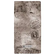 Трэвел-обложка для путешествий Pierre Cardin Vintage, коричневая