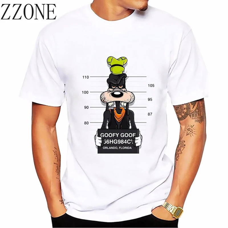 Camiseta con estampado de ratón de dibujos animados para hombre, camiseta informal a la moda con patrón de animales, ropa de calle para hombre, Camiseta cómoda de Hip-hop 2020