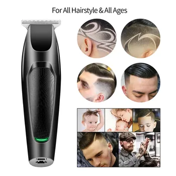 

Quick Charge Electric Hair Clipper Cordless Hair Trimmer Professional Barbershop Powerful Hair Cutting Machine with 5 Limit Comb