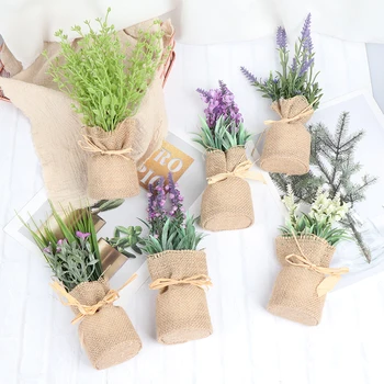 

Simulation Plant Refrigerator Magnets Bonsai Plant Magnet Potted Plant Refrigerator Sticker Home Decoration