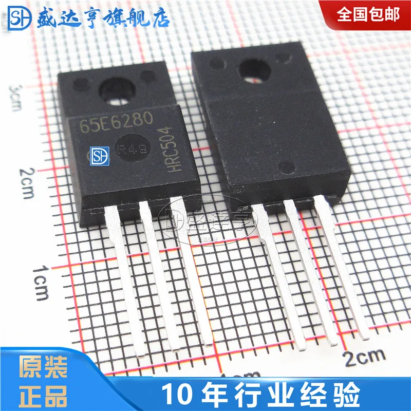 

10 шт./партия IPA65R280E6 65E6280 700 A в TO220F DIP MOSFET транзистор