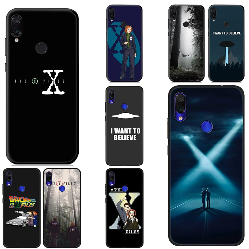 IYICAO x файлы мягкий чехол для Xiaomi Redmi Note 8 7 6 5 Pro 5A 4X Мягкий Силиконовый ТПУ |