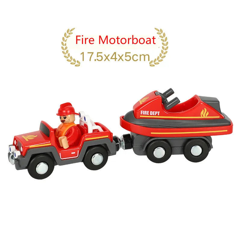 Camion de pompier - Accessoires De Voie Ferrée Magnétique En Bois, Camion  De Pompiers, Voiture De Police, Amb - Cdiscount Jeux - Jouets