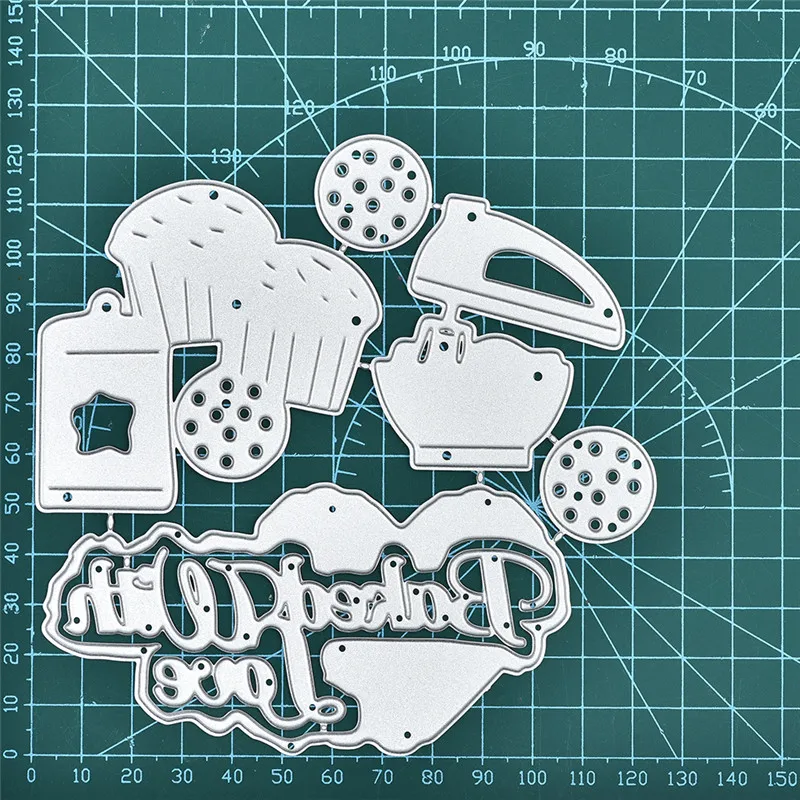 

Eastshape Bake with Love Letter Dies Cake Metal Cutting Dies New 2019 for Card Making Scrapbooking Cuts Decor Stencil Craft Dies