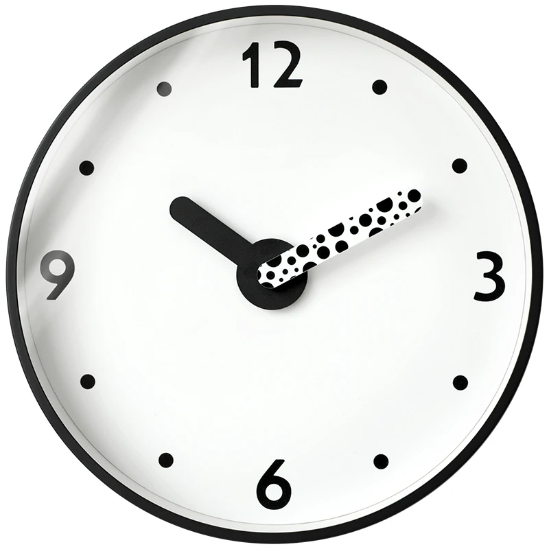 Cartoon Wall Clock Mechanism Quartz Simple Creative Watch Modern Round Kitchen Horloge Murale Home Decoration AA60WC | Дом и сад