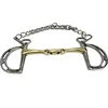 Stainless Steel Kimberwicke Bit  Horse Equipment 5 Inches Brass Copper Mouth Snaffle 4