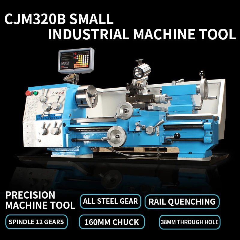 US $2.708.27 Micro Machine Tool CJM320B Lathe Household Machine Tool Small Lathe Precision Instrument Lathe Desktop Lathe