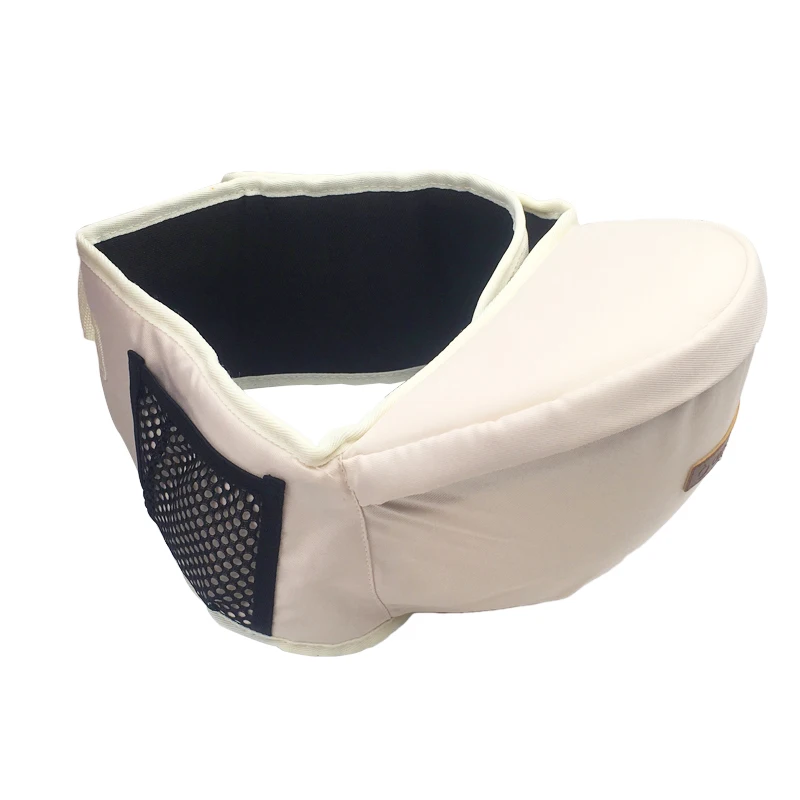 Beige Waist Stool Многофункциональная эргономичная Сумка-кенгуру для младенцев, слинг-кенгуру для путешествий для детей 0-18 месяцев - Цвет: Beige Waist Stool