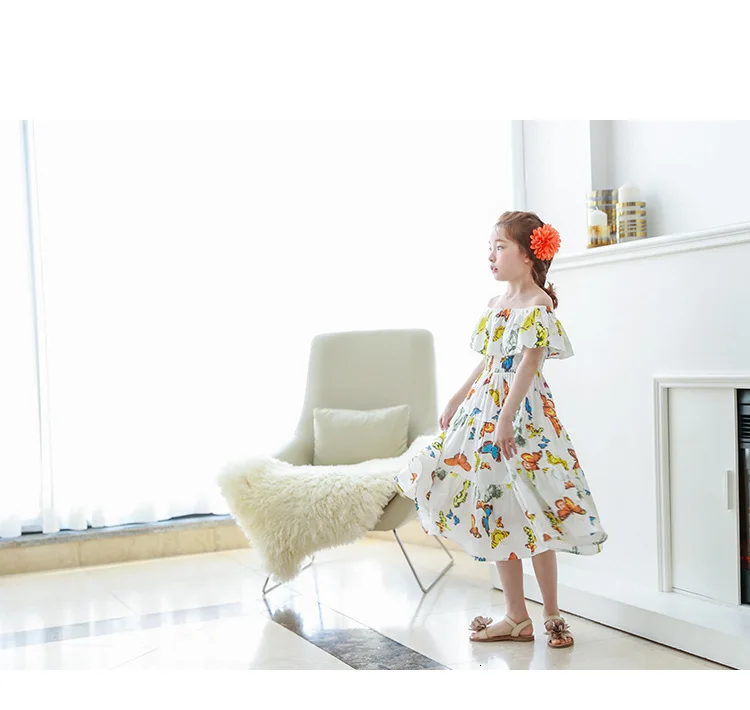 maxi long big little girls dresses summer 2017 mid-calf print ruffles long girls dresses beach holiday children clothing  5 6 7 8 9 10 11 12 13 14 15 16 years old little big girl dress girls dresses clothing (19)