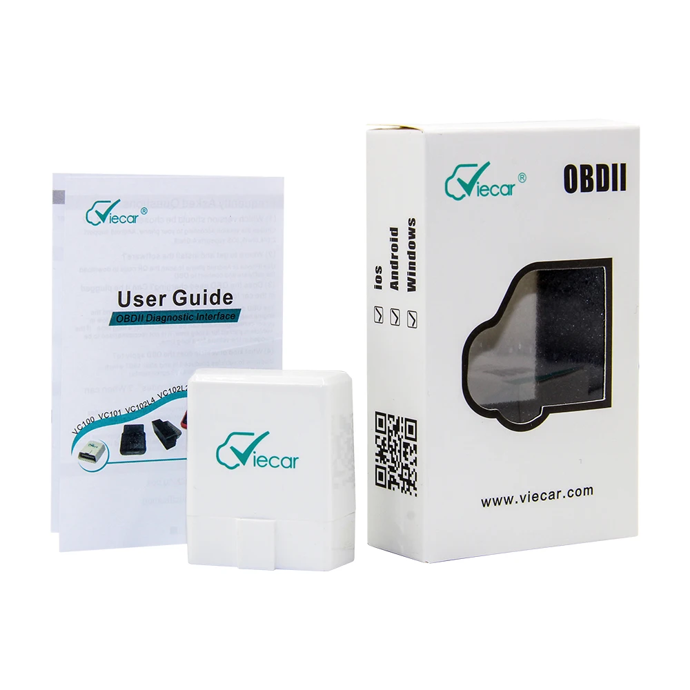 Viecar ELM 327 V1.5 PIC18F25K80 OBD2 Bluetooth 4,0 сканер ODB2 для Android/IOS OBD 2 Автомобильный диагностический автоматический инструмент elm327 v1.5