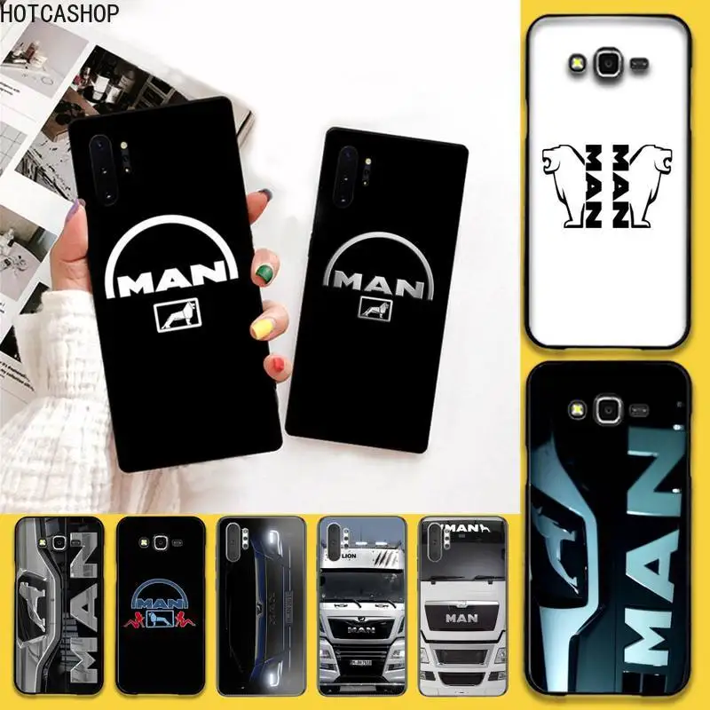 Чехол для телефона с логотипом Man trucks Samsung Galaxy Note20 ultra 7 8 9 10 Plus lite J7 J8 M21 M30S |