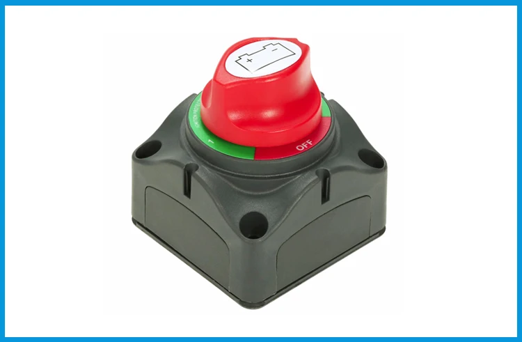 12 V/24 V двойной Батарея селектор изолятор главный выключатель среза отрезать разъединения Мощность выключатель 4 позиции автомобиля RV