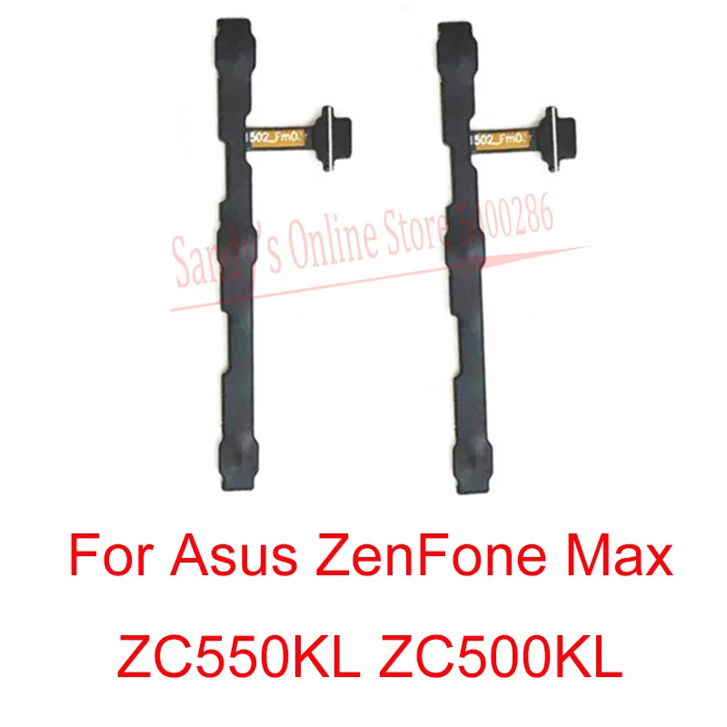 Выключатель громкости ВКЛ./ВЫКЛ. Боковая кнопка гибкий кабель для Asus Zenfone Max ZC550KL