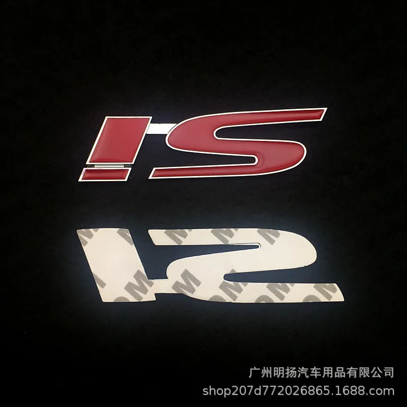 Подходит для Honda Civic Bumper sticker s модифицированный логотип стикер для автомобиля Модифицированный Civic Only SI Стандартный wang biao Tag