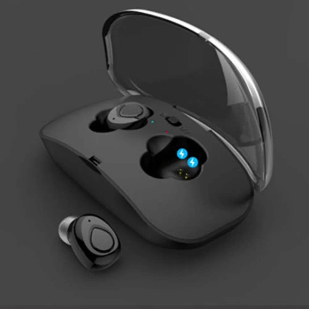 Мини-близнецы истинные беспроводные наушники-вкладыши стерео Bluetooth наушники гарнитура подключена Bluetooth 4,2 с более быстрым сопряжением