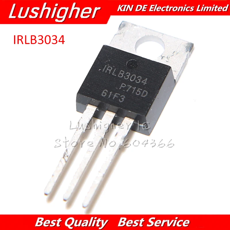 50 шт. IRLB3034 TO-220 IRLB3034PBF TO220 MOSFET | Электронные компоненты и принадлежности