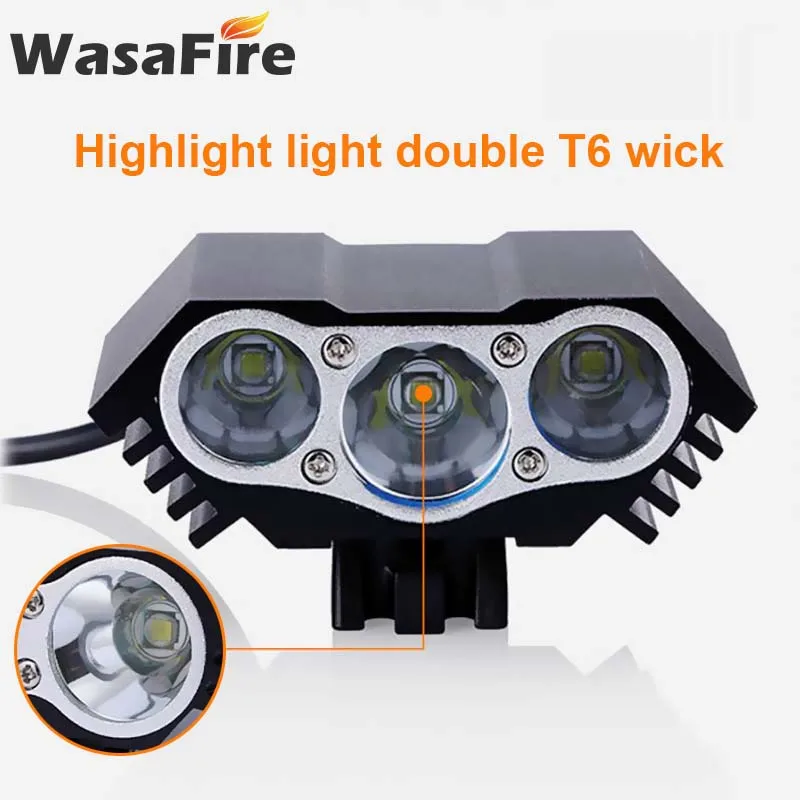 Waterproof 10000LM LED Bicycle Front Light 4 Mode Aluminum Bicycle Headlight for Bicycle Accessories