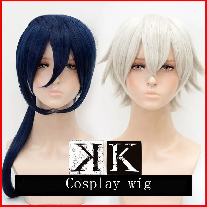 Lanlan Isana 八代コスプレウィッグシルバーホワイトショートヘアなっ逆さま高品質高温繊維 Aliexpress