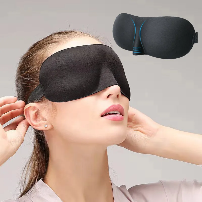Sleep Mask Upgraded 3d Contoured 100 Blackout Eye Mask For Sleeping