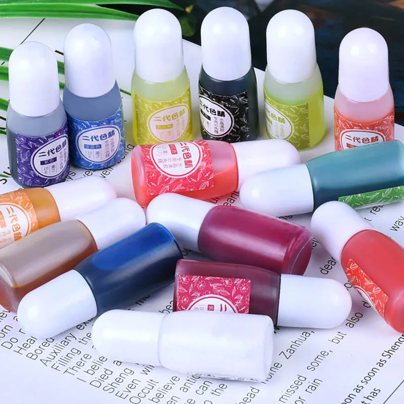 1 шт. УФ смолы Пигмент Цвет жидкий окрашивающий КРАСИТЕЛЬ DIY ювелирных изделий ремесло HSJ88