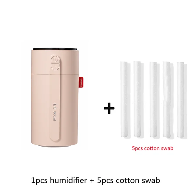 800ml Wireless Aromatherapy Diffuser Humidifier 2000mAh Battery Rechargeable Essential Oil Diffuser Air Humidifier For Home Car FF