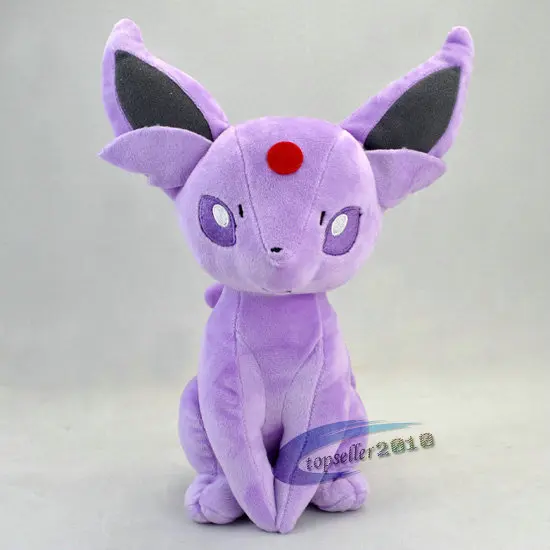 Такара Tomy Покемон из японского аниме плюшевые куклы сидя большой Espeon Eevee Мягкие игрушки Дети подарок PP хлопок дети подарок на день рождения - Цвет: 32cm espeon