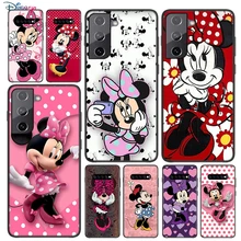 Soft Cover Disney Minnie Mouse For Samsung Galaxy S21 S20 FE Ultra S10 S10e Lite S9 S8 S7 Edge Plus Phone Case