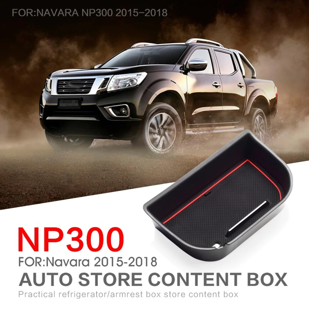 Замена для Nissan NP300- Центральная консоль подлокотник коробка для хранения вставка лоток поддон