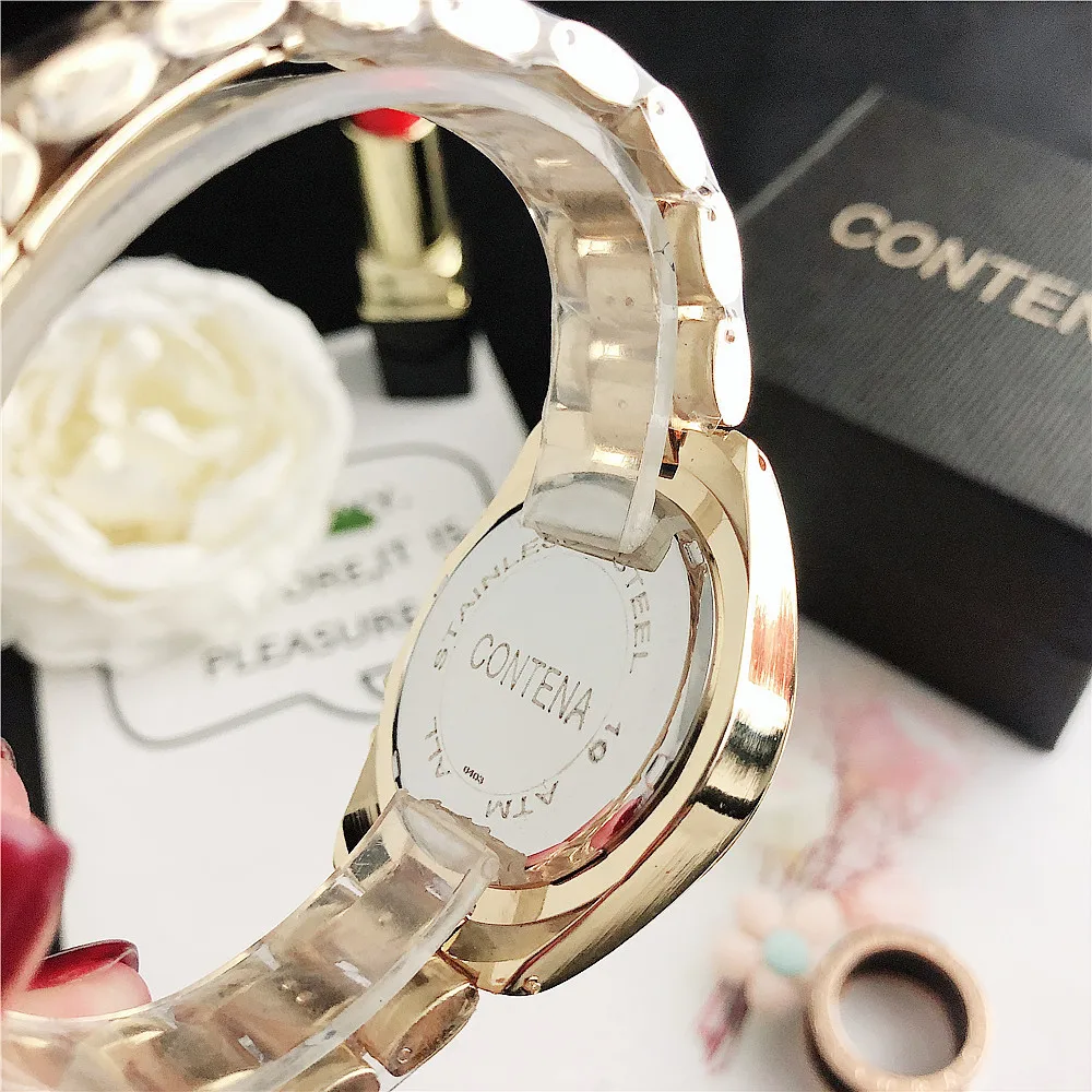 New Creative Watch Women Watches Luxury Rose Gold Quartz Ladies