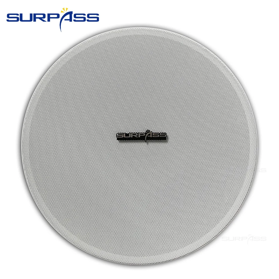 Alto-falante de Teto para a Música de Fundo do Hotel Fio sem Moldura Titanium Film Tweeter Orador Grill Borda Estreita 6.5 Speaker Coxial 25-core - Image 4