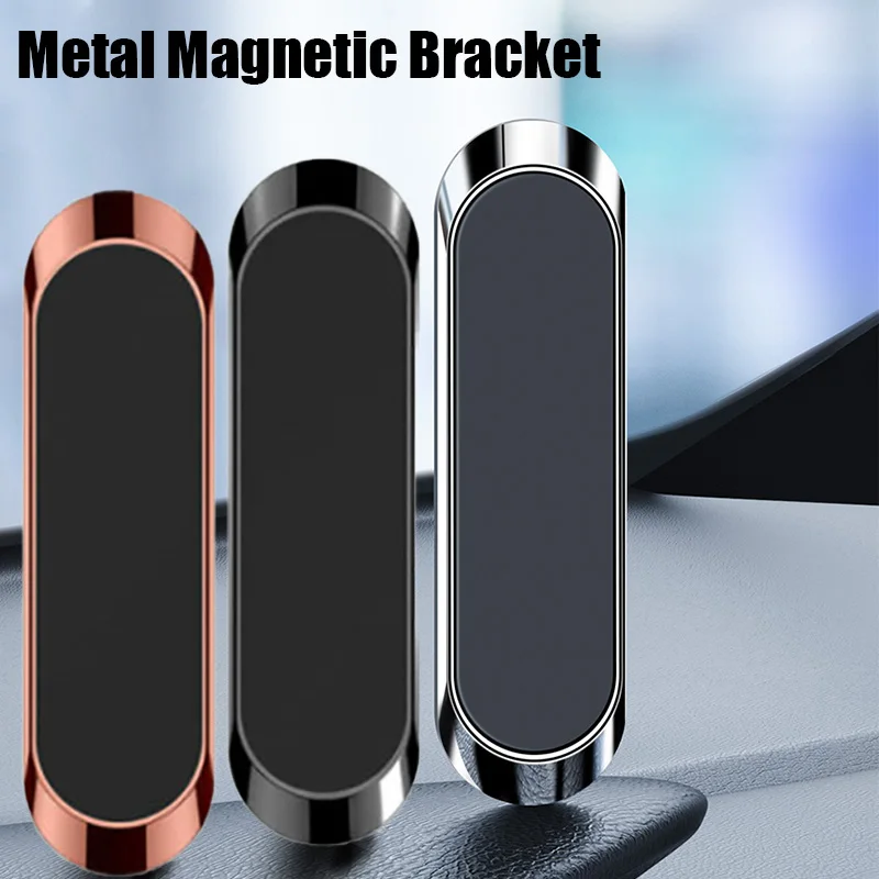 adjustable phone stand Strip Type Magnetic Phone Holder in Car Strong Magnetism Phone Rack Car Magnetic Holder Auto Suit to iPhone 12 Pro Max Samsung mobile stand for home