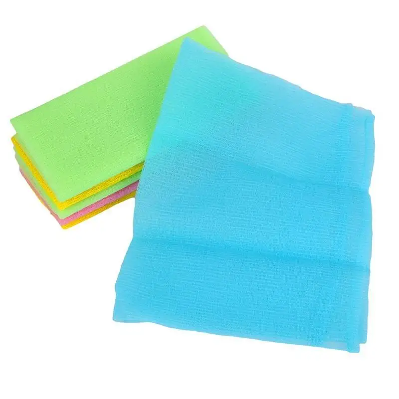 Bath Peeling Exfoliating Scrubbing Towel Cloth For Shower Scrub Towel Resistance Body Massage Wash Skin Moisturizing SPA rubbing washcloth exfoliating scrubber exfoliating shower scrubber shower towel skin exfoliating cloth exfoliating washcloth
