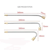 Pressure Washer Lance Extension Nozzles 4000PSI Spray Gun Wand Lance Power Pressure Washer Extension With 1/4 Quick Connect 2