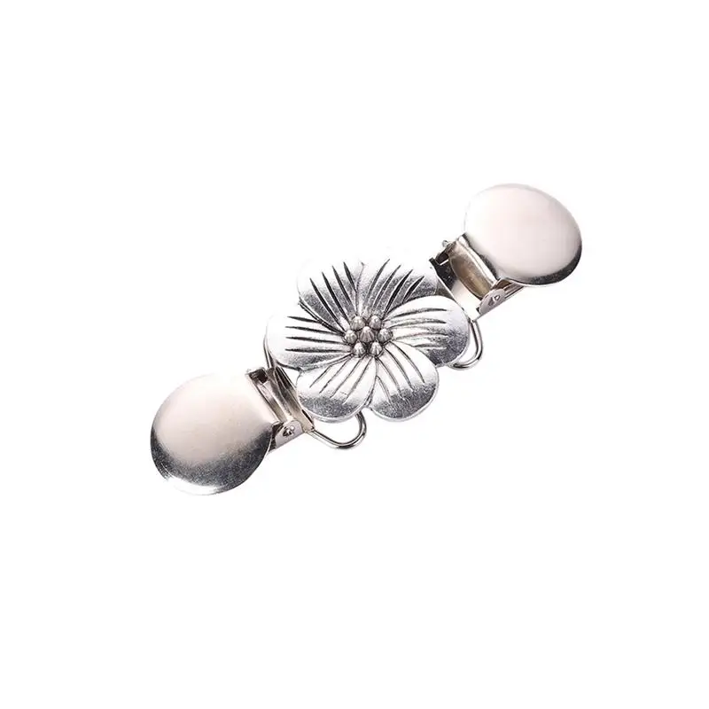 5pcs Shawl Clip Cardigan Tight Sweater Clips Alloy Breastpin Hair Clip Duckbill Hairpin DIY Hair Barrettes Styling Tip Clip