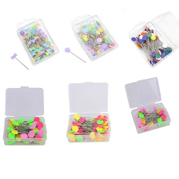 

DIY Patchwork Needle Craft Flower Button Head Pins Embroidery Pins For Quilting Tool Sewing Accessories