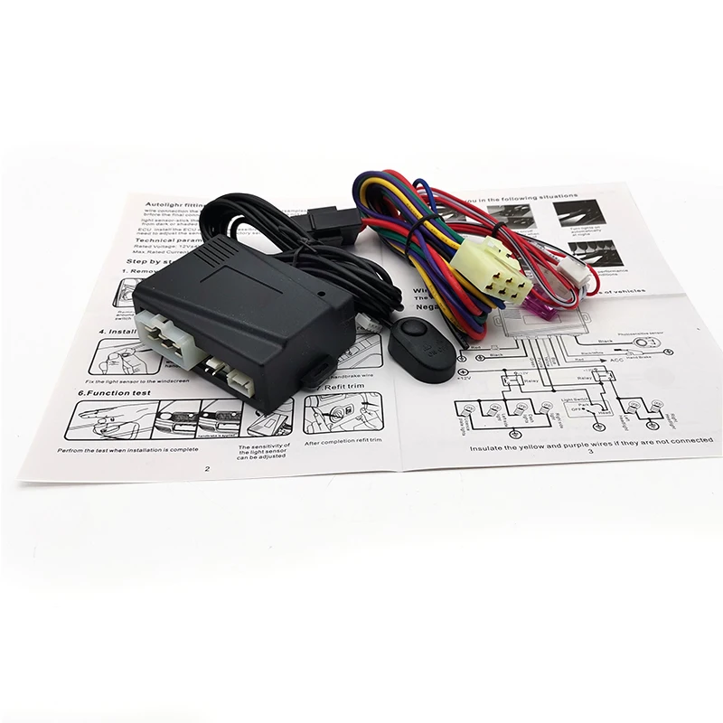 Il sistema di sensori di luce Auto per Auto 12V controlla automaticamente le luci accese e spente dal sensore di luce - Image 3