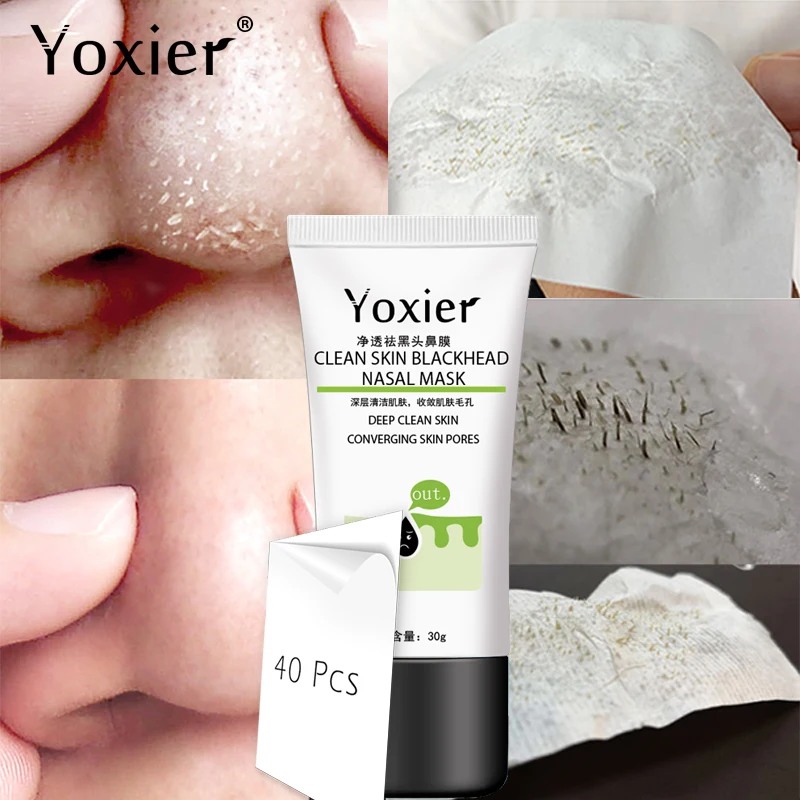 Yoxier Remove Blackhead Acne Nose Peeling Fabric Mask Skin Care Pore Strip Black Shill For Acne 1 Yoxier Remove Blackhead Acne Nose Peeling Fabric Mask Skin Care Pore Strip Black Shill For Acne 2