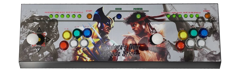 Самый классический дизайн DIY игровой автомат, 2500 В 1 Pandora's Box 9D бытовые мульти игровые консоли